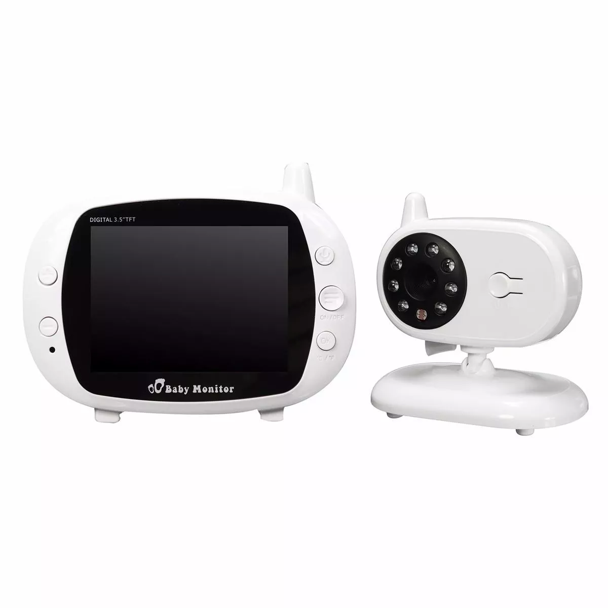 880 Wireless Baby Camera 2 Way Talk Baby Monitor per neonati visione  notturna temperatura sicurezza Radio Baby Monitor Baby Monitor