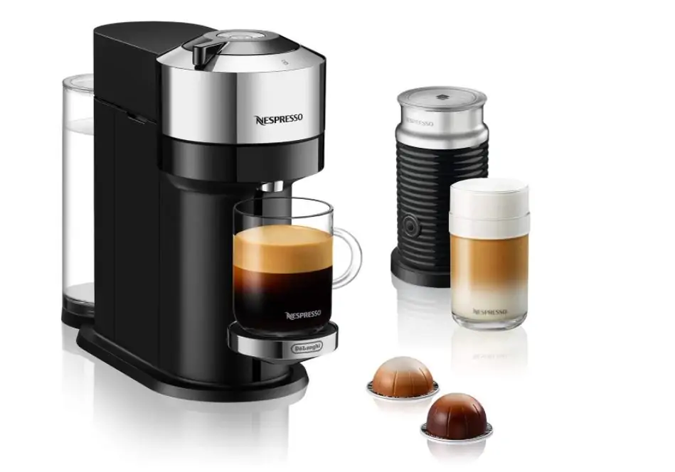 Nespresso Vertuo Pop XN9204K, Macchina caffè di Krups, Aqua Mint