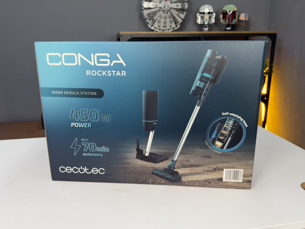 Recensione Cecotec Conga Rockstar 10000 Nebula Station scatola