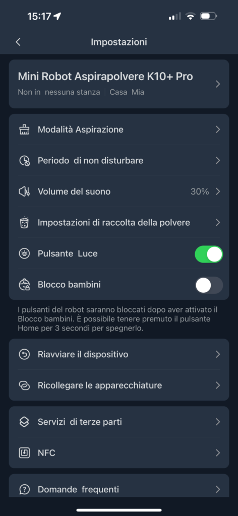 Recensione SwitchBot K10+ Pro - app - foto 2