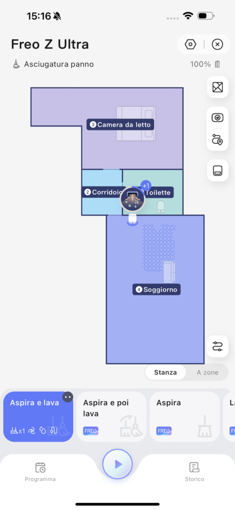 app narwal freo z ultra - mappatura